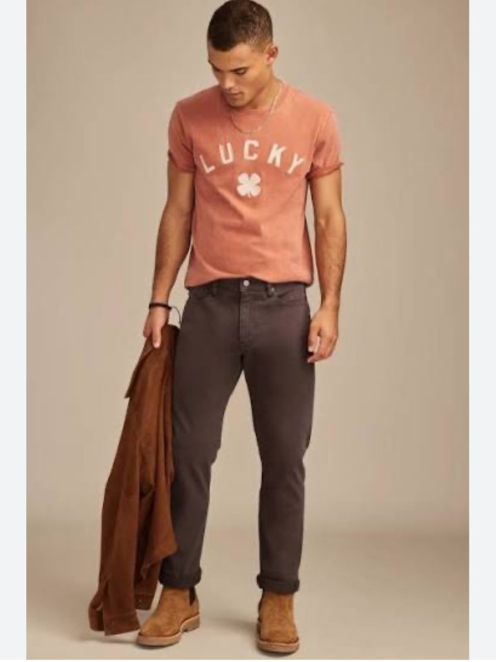 Lucky Brand 410 Straight-Leg jeans